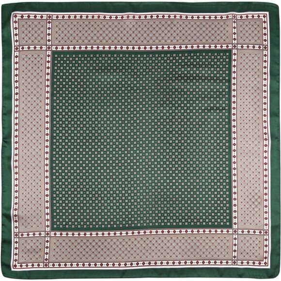 Satin Square Scarf for Men, 04 - Picture 2 of 6